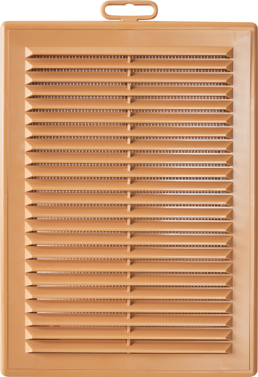 Решетка вентиляционная 183x253 бежевая