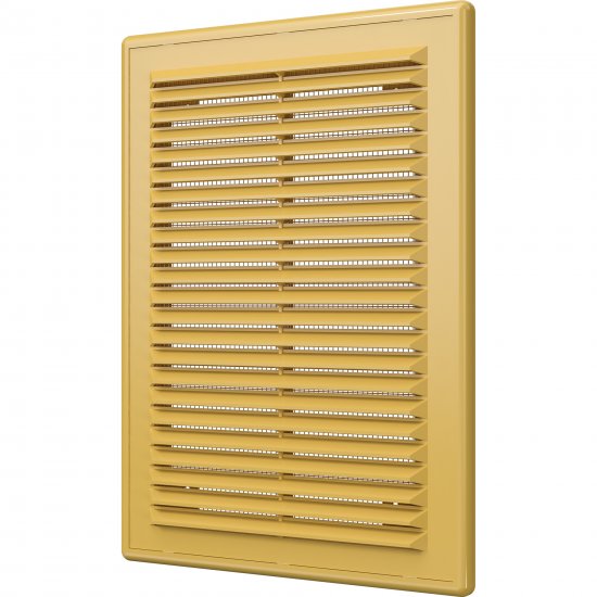 Решетка вентиляционная 183x253 бежевая