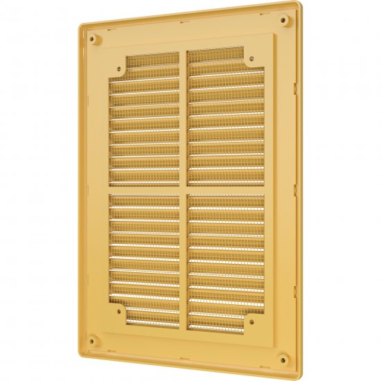 Решетка вентиляционная 183x253 бежевая