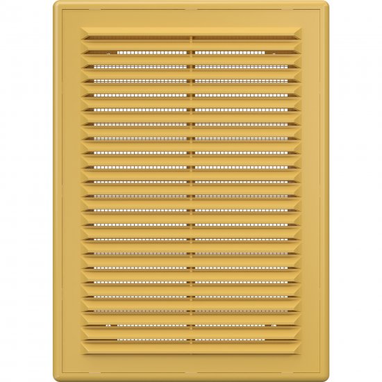Решетка вентиляционная 183x253 бежевая