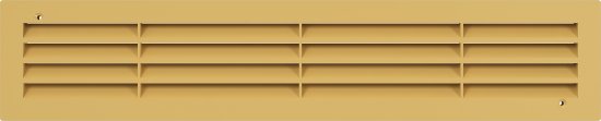 Решетка вентиляционная 450x91 бежевая