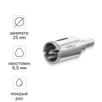 Коронка алмазная по керамограниту и керамике Vira 25 мм
