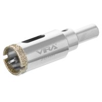 Коронка алмазная по керамограниту и керамике Vira 20 мм