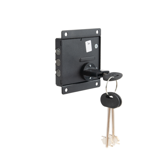 Замок накладной сувальдный ЗН4 800.0.0, цвет серебристый