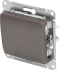 Переключатель встраиваемый Systeme Electric Glossa СХ6 1 клавиша цвет графит