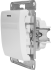 Выключатель встраиваемый Systeme Electric Glossa СХ1А 1 клавиша цвет молочный