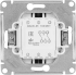 Переключатель встраиваемый Systeme Electric Glossa 2 клавиши цвет графит