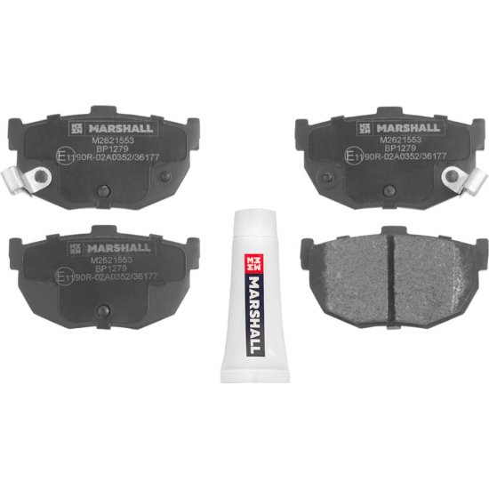 Дисковые задние тормозные колодки Kia Cerato I 04-, Spectra I 04- MARSHALL M2621553