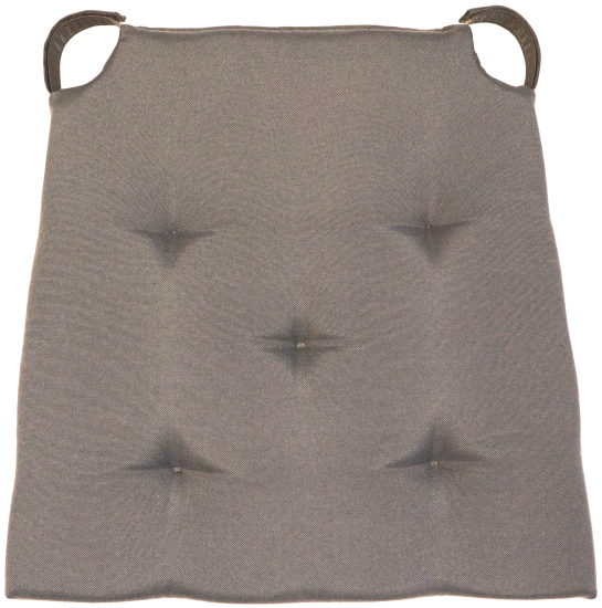Подушка для стула Inspire Pharell 40/35x40 см цвет серо-коричневый Fossil 3