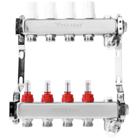 Коллекторная группа с расходомерами Pro Aqua 1
