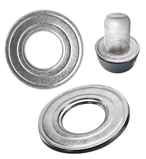 Стерилизатор для банок ø8.2 см сталь серый