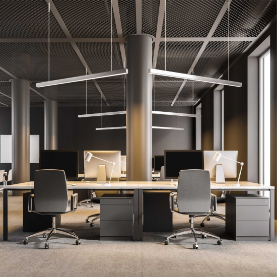 Профильный светильник светодиодный подвесной 14-25 980 мм 24 Вт, нейтральный белый свет