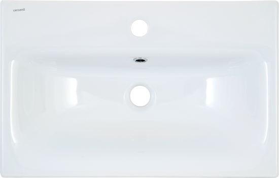 Раковина узкая Cersanit Moduo 60 см фарфор