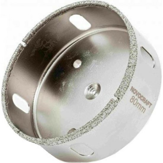 Алмазная коронка по стеклу и керамике NOVOCRAFT KAC080056301