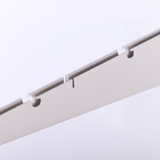 Кронштейн для полок Larvij 43.4 см нагрузка до 60 кг цвет магнолия