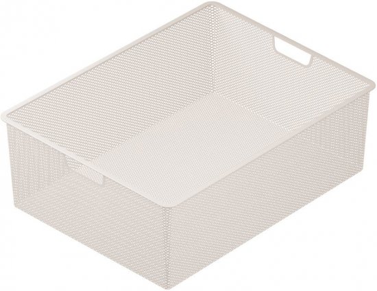 Корзина для системы Larvij 55.5x18.5x41 см сталь цвет бежевый