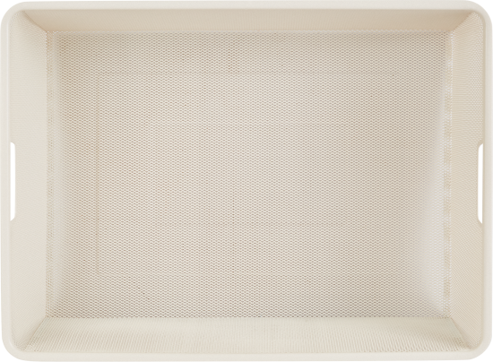 Корзина для системы Larvij 55.5x18.5x41 см сталь цвет бежевый