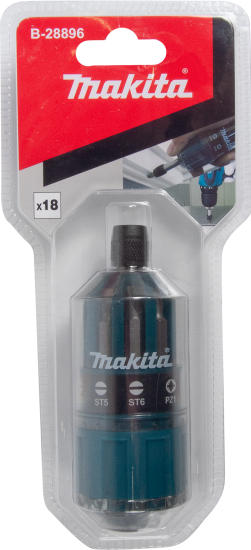 Набор бит Makita B-28896, 18 шт.