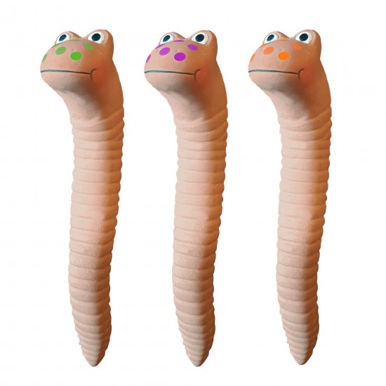 Индикатор влажности почвы Червячок керамика бежевый