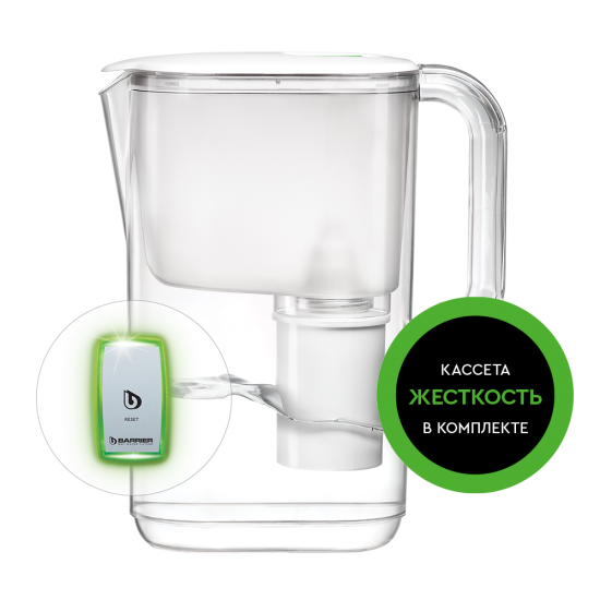 Фильтр-кувшин для очистки воды Барьер Токио XS Опти-Лайт 2.5 л цвет белый