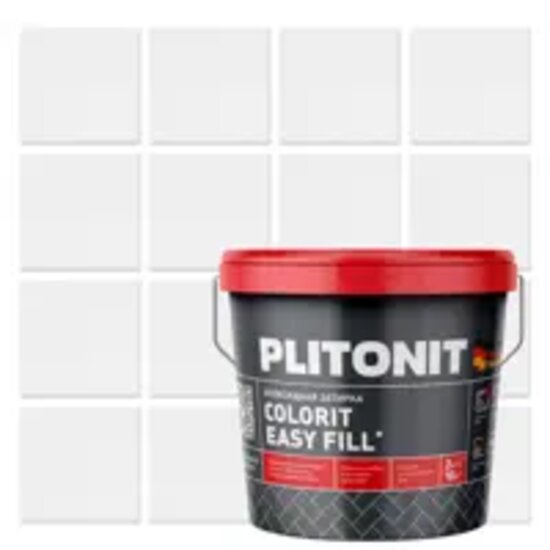 Затирка эпоксидная Plitonit Colorit EasyFill цвет белый 2 кг