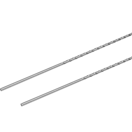 Сверло спиральное по металлу удлиненное HSS Vertextools 3x300 мм, 2 шт.