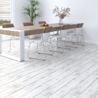 Керамогранит LB Ceramics Клэпборд 19.9x60.3x0.85 см 0.96 м² матовый цвет белый