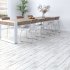 Керамогранит LB Ceramics Клэпборд 19.9x60.3x0.85 см 0.96 м² матовый цвет белый