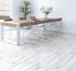 Керамогранит LB Ceramics Клэпборд 19.9x60.3x0.85 см 0.96 м² матовый цвет белый