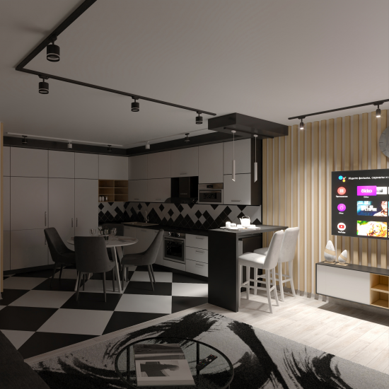 Трековый светильник спот поворотный Ritter Artline 55x87мм под лампу GU10 до 2.6м² пластик цвет чёрный