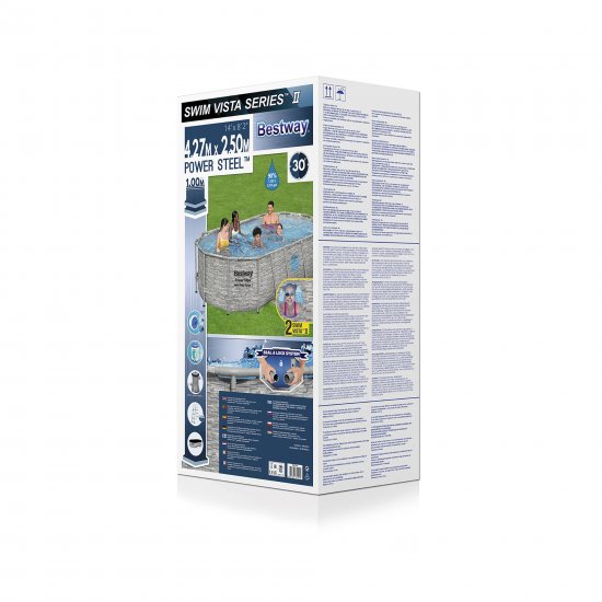 Бассейн каркасный Bestway 56714 BW 427x250x100 см 7250 л
