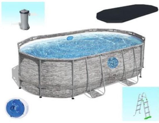 Бассейн каркасный Bestway 56714 BW 427x250x100 см 7250 л