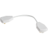 Коннектор для соединения трековых шинопроводов гибкий Ritter Artline 220x33x19мм пластик/медь цвет белый