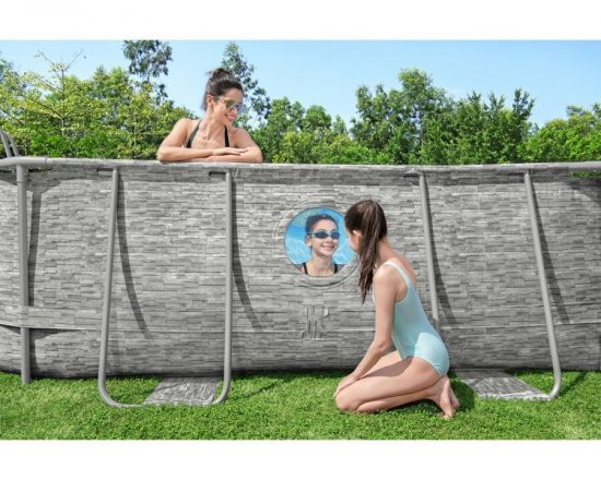 Бассейн каркасный Bestway 56946 BW 488x305x107 см 10950 л