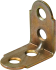Уголок мебельный KWZ 25x25x17x1.5 желтый цинк