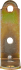 Уголок мебельный KWZ 50x50x17x1.5 желтый цинк