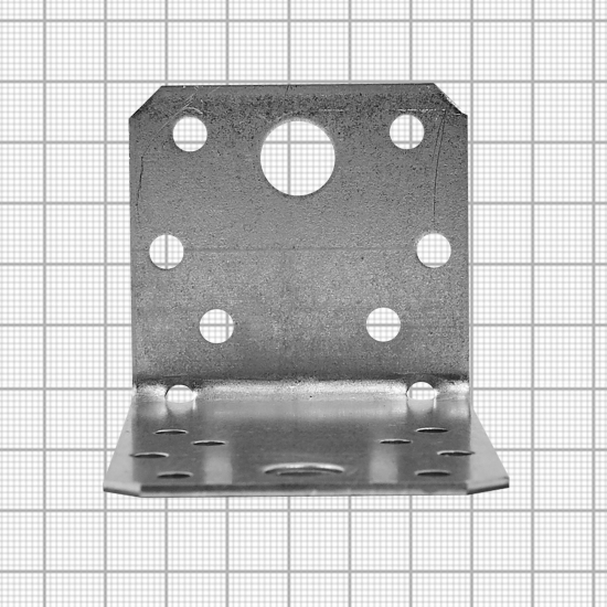 Угол крепежный асимметричный KUAS 90x50x55x1.8
