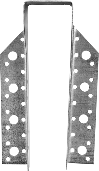 Опора бруса раскрытая OBR R 50x200x1.8