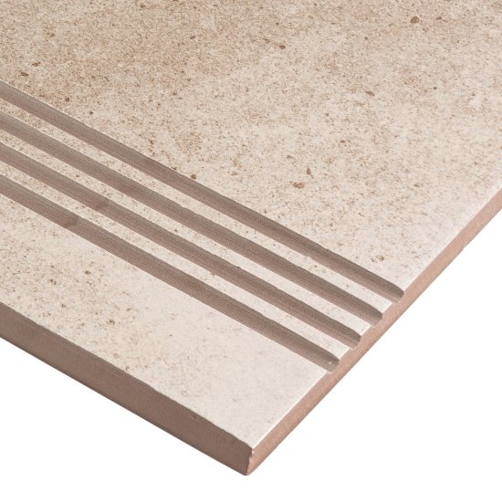 Керамогранит ступень Cersanit Lofthouse светло-серый 598х297х7,5 мм