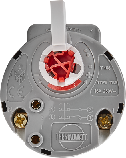 Термостат для водонагревателя механический Ariston 40/80 градусов латунь