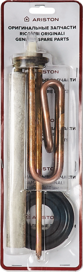 ТЭН для водонагревателя Ariston 2 кВт мокрый медь