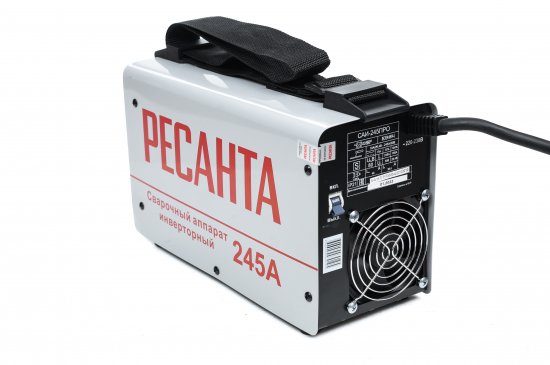 Сварочный аппарат инверторный Ресанта САИ-245ПРО, 245 А, до 6 мм