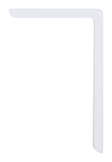 Кронштейн Larvij Modern1 12x18 см сталь нагрузка до 40 кг цвет белый