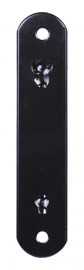 Кронштейн Larvij D-Wall 23x12 см сталь нагрузка до 50 кг цвет чёрный