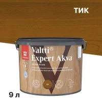 Антисептик Tikkurila Valtti Expert Akva декоративный для дерева тик 9 л
