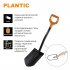 Лопата штыковая укороченная Plantic Terra 81 см 11009-01