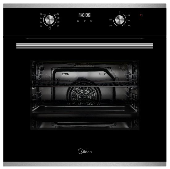 Электрический духовой шкаф Midea MO68111X 59.5x59.5x57.5см гриль цвет черный