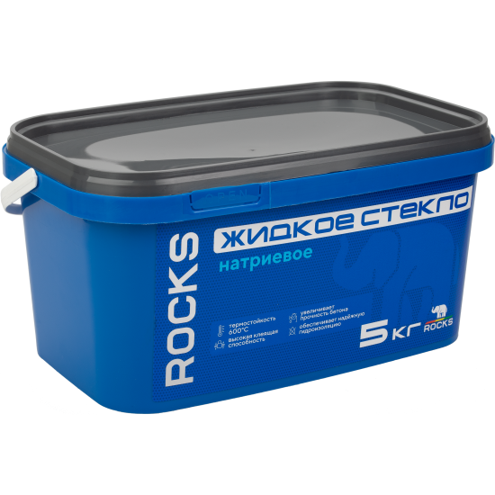 Жидкое стекло Rocks 5 кг