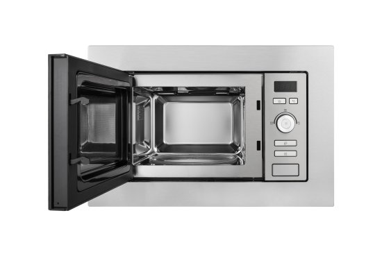 Микроволновая печь Midea AG820BJU-SS встраиваемая 20 л 34.4x59.5x38.8 см механическое управление цвет нержавеющая сталь
