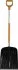 Лопата для уборки снега Plantic Snow Light 12001-01 35.5x133 см с алюминиевым черенком